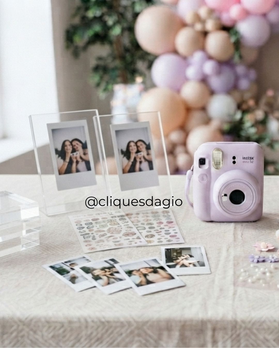 Cliques da Gio - Cabine de fotos